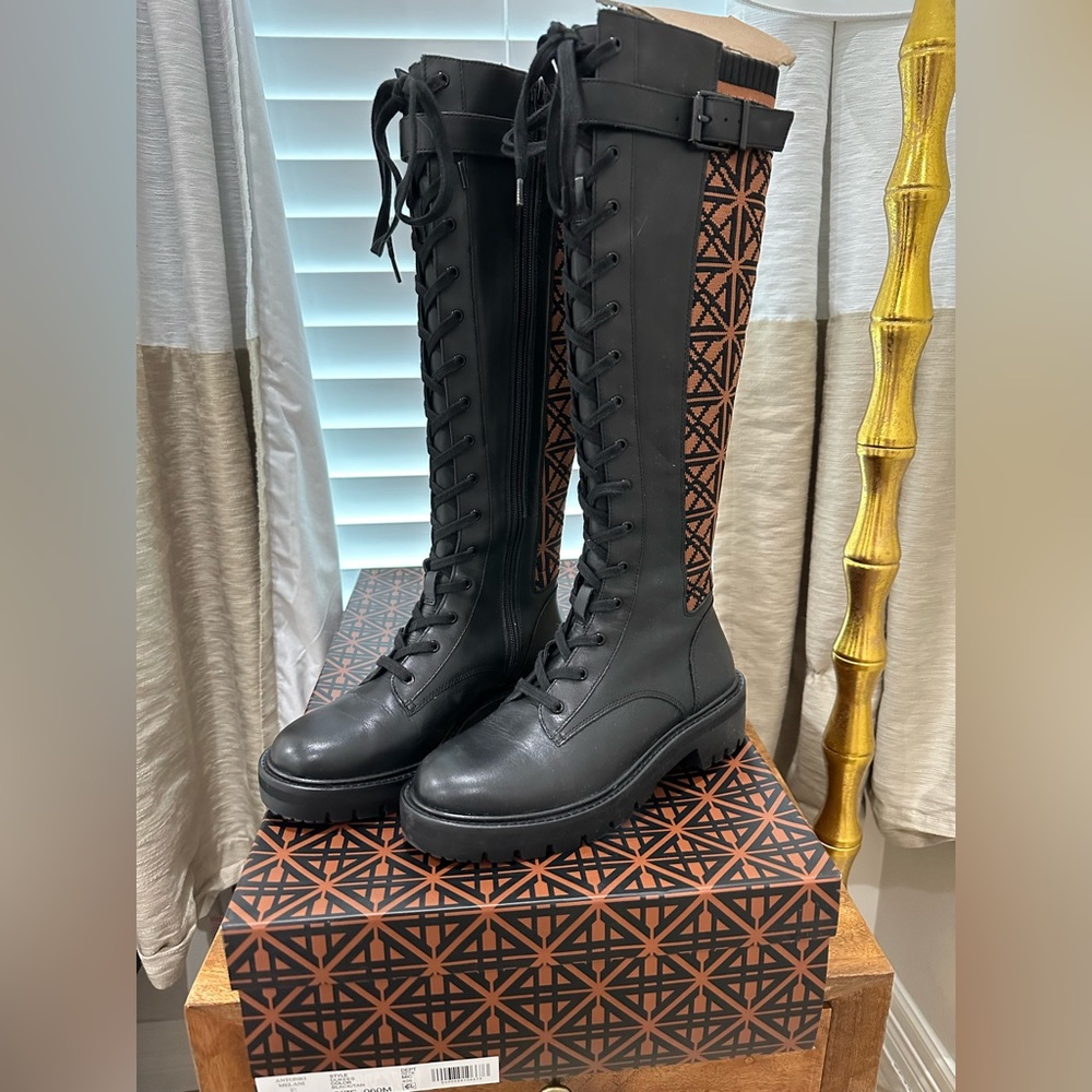 Antonio Melani tall combat boot